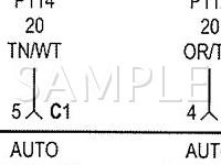 2004 Dodge Durango  4.7 V8 GAS Wiring Diagram