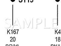 2004 Dodge Neon SXT 2.0 L4 GAS Wiring Diagram
