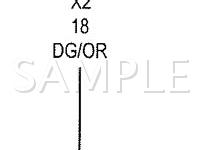 2004 Dodge RAM 1500 Pickup  4.7 V8 GAS Wiring Diagram