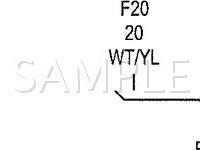 2004 Dodge Stratus  2.4 L4 GAS Wiring Diagram