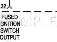 2005 Dodge Dakota  4.7 V8 GAS Wiring Diagram