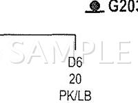 2006 Dodge Stratus SXT 2.7 V6 GAS Wiring Diagram