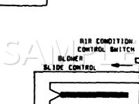 1986 Dodge Aries  2.5 L4 GAS Wiring Diagram