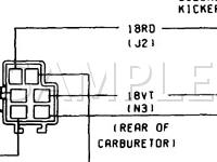 1979 Dodge Charger 2.2 2.2 L4 GAS Wiring Diagram