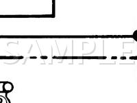 1986 Dodge Colt DL 1.6 L4 GAS Wiring Diagram