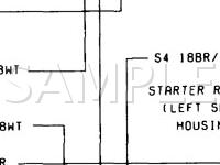 1986 Chrysler NEW Yorker  2.2 L4 GAS Wiring Diagram