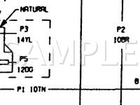 1986 Dodge B350 VAN  5.9 V8 GAS Wiring Diagram