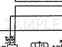 1987 Dodge Colt Premier 1.6 L4 GAS Wiring Diagram
