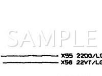 1987 Dodge Daytona Shelby Z 2.2 L4 GAS Wiring Diagram