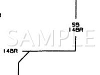 1987 Dodge Daytona  2.2 L4 GAS Wiring Diagram