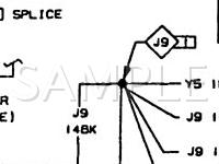 1987 Dodge Lancer  2.2 L4 GAS Wiring Diagram