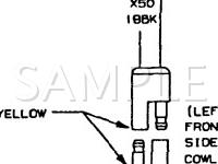 1987 Plymouth Horizon  2.2 L4 GAS Wiring Diagram