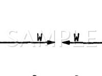 1987 Dodge RAM 50 Sport 2.6 L4 GAS Wiring Diagram