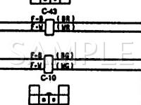 1987 Plymouth Colt Vista 2.0 L4 GAS Wiring Diagram