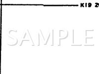 1988 Dodge 600  2.5 L4 GAS Wiring Diagram