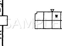 1988 Dodge Colt DL 1.6 L4 GAS Wiring Diagram