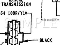 1988 Dodge D350 Pickup  5.9 V8 GAS Wiring Diagram