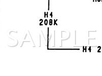1988 Dodge B250 VAN Sportsman 5.9 V8 GAS Wiring Diagram