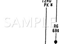 1988 Dodge B350 VAN Sportsman 5.2 V8 GAS Wiring Diagram
