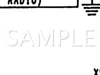 1988 Dodge B150 VAN  5.2 V8 GAS Wiring Diagram