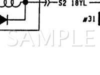 1988 Dodge B150 VAN  3.9 V6 GAS Wiring Diagram