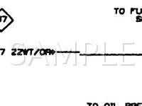 1988 Dodge Lancer ES 2.2 L4 GAS Wiring Diagram