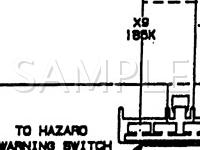 1988 Chrysler Lebaron GTS 2.5 L4 GAS Wiring Diagram