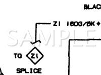 1988 Plymouth Horizon  2.2 L4 GAS Wiring Diagram