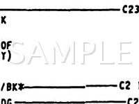 1988 Dodge Grand Caravan SE 2.5 L4 GAS Wiring Diagram