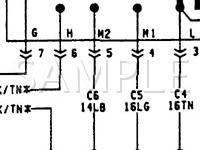 1989 Dodge Aries LE 2.2 L4 GAS Wiring Diagram