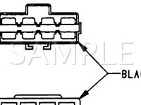 1989 Plymouth Voyager LE 2.5 L4 GAS Wiring Diagram