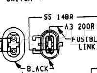 1989 Plymouth Voyager LE 2.5 L4 GAS Wiring Diagram