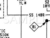 1989 Plymouth Grand Voyager LE 3.0 V6 GAS Wiring Diagram