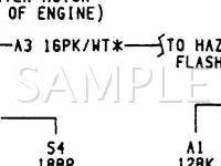 1989 Plymouth Voyager SE 3.0 V6 GAS Wiring Diagram