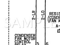1989 Dodge Colt 100 DL 1.6 L4 GAS Wiring Diagram