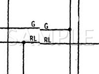 1989 Eagle Vista  2.0 L4 GAS Wiring Diagram