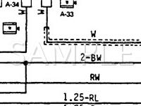 1989 Dodge RAM 50  2.0 L4 GAS Wiring Diagram