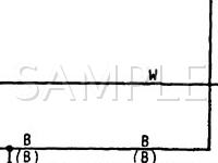 1989 Dodge RAM 50  2.6 L4 GAS Wiring Diagram
