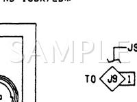 1989 Dodge Lancer  2.2 L4 GAS Wiring Diagram