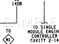 1989 Dodge Dynasty  2.5 L4 GAS Wiring Diagram
