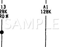1989 Dodge Shadow  2.5 L4 GAS Wiring Diagram