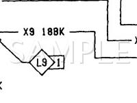 1989 Dodge Shadow  2.2 L4 GAS Wiring Diagram
