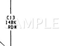 1989 Plymouth Acclaim LX 3.0 V6 GAS Wiring Diagram