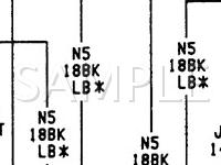 1989 Plymouth Acclaim LX 3.0 V6 GAS Wiring Diagram