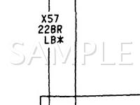 1989 Plymouth Acclaim  2.5 L4 GAS Wiring Diagram