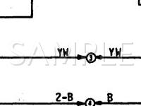 1990 Dodge RAM 50  2.4 L4 GAS Wiring Diagram