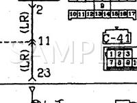 1990 Plymouth Colt 100 DL 1.5 L4 GAS Wiring Diagram