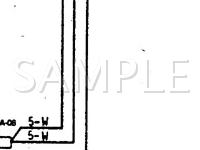1990 Dodge RAM 50  2.4 L4 GAS Wiring Diagram