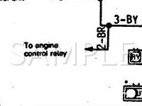 1990 Dodge RAM 50  2.4 L4 GAS Wiring Diagram