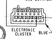 1990 Dodge Daytona ES 2.5 L4 GAS Wiring Diagram